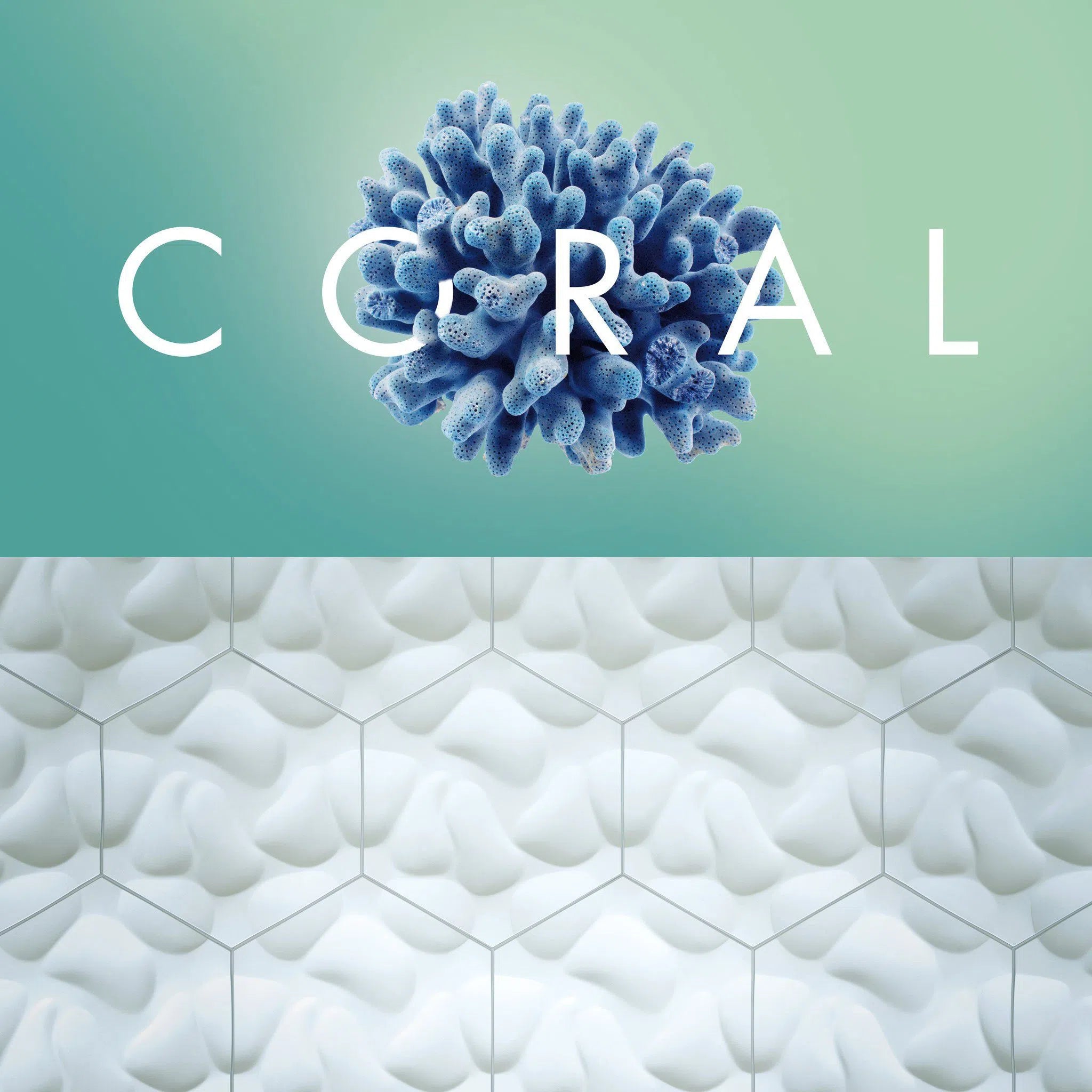 CORAL 3D WALL Tile - Arstyl Panels | DecorMania UK